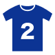 背番号2