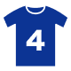 背番号4